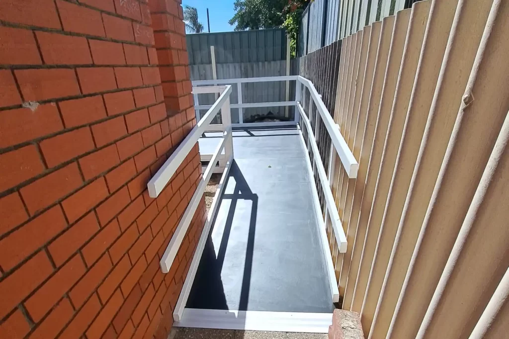 Camillo Platform and Ramp off Granny Flat 1 Our Projects 3