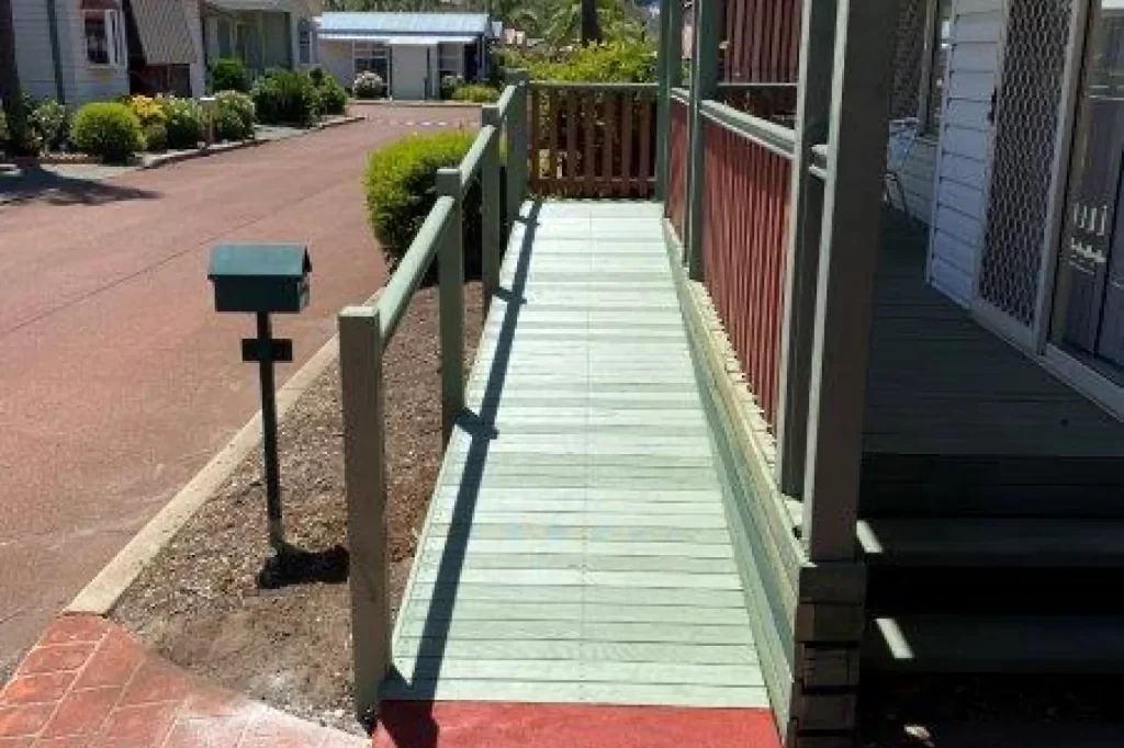 painted timber ramp 3 after 1 Gosnells Painted Timber Ramp 15